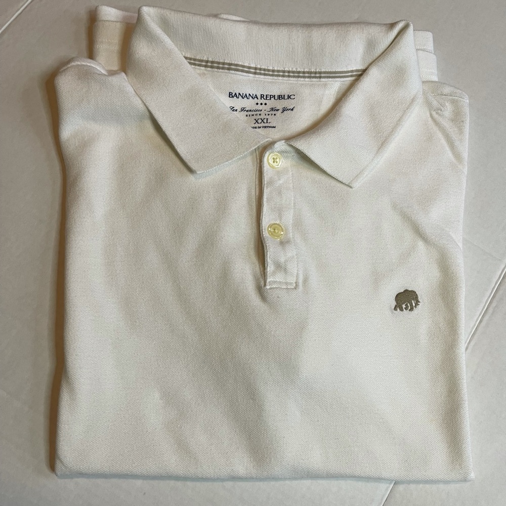 Banana Republic men’s polo shirt XXL